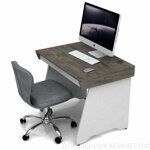 КОМПЬЮТЕРНЫЙ СТОЛ DX SCANDI LIGHT WHITE